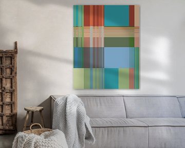 Composition abstraite 920 sur Angel Estevez