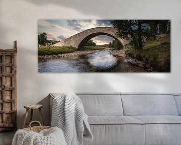 Old Bridge over the River Gairn by Mart Houtman