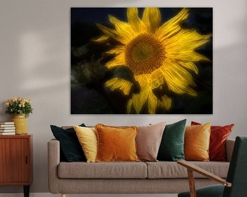 Sunflower still life 1