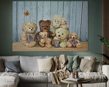 Teddy´s Gruppenbild von Claudia Evans