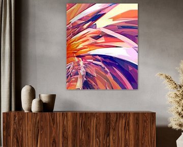 Abstract composition 695 by Angel Estevez