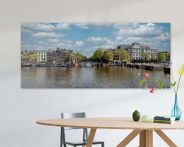 Panorama on the Amstel by Peter Bartelings