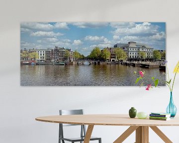 Panorama op de Amstel