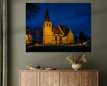 Kerkje in Persingen (Gld) van Hans Hendriks