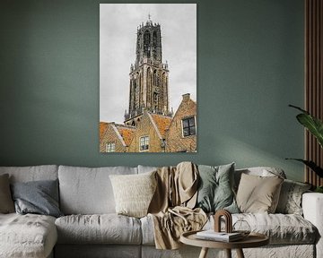 Domtoren Utrecht analoog van Sander Jacobs