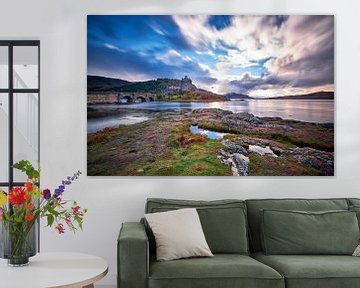 Le château d'Eilean Donan en Écosse sur Peter de Jong