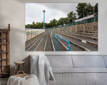 Bruno-Plache-Stadion, stadion van Lok Leipzig van Martijn Mur