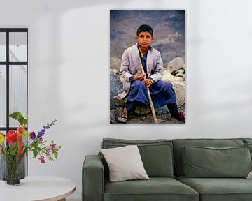 Shepherd boy - analogue photography! by Tom River Art
