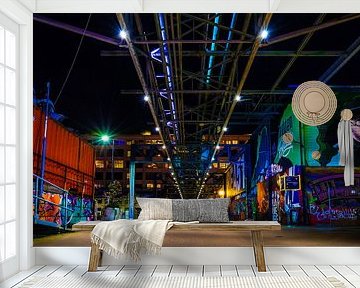 Strijp S by night van Wil Crooymans