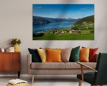 Blick auf Nordfjord, Norwegen von Adelheid Smitt