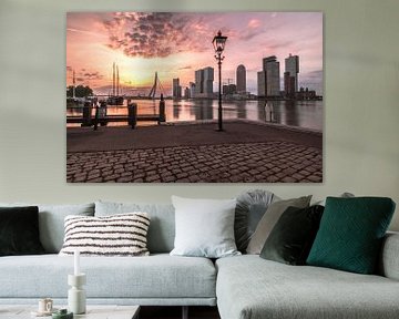 CLASSIC Sonnenaufgang Rotterdam von AdV Photography