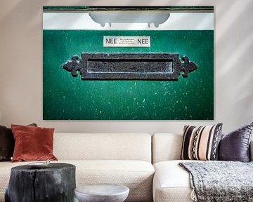 Old Horizontal Metal Letterbox by Urban Photo Lab