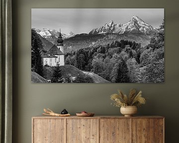 Maria Gern, Berchtesgaden, Beieren, Duitsland van Henk Meijer Photography