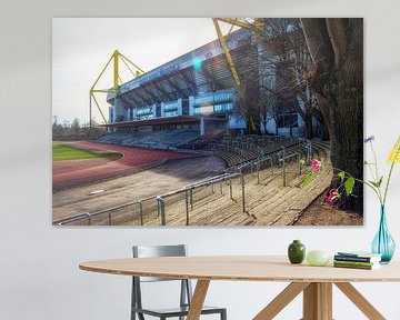 Stadion Rote Erde en Signal Iduna Park, Borussia Dortmund van Martijn Mureau