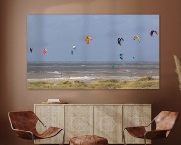 Kitesurfing van STEVEN VAN DER GEEST