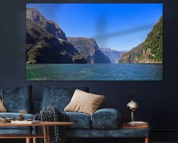 Milford Sound - Fiordland - Nieuw Zeeland van Be More Outdoor