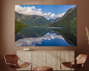 Eikesdal Lake, Norway by Adelheid Smitt