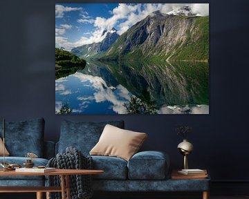 Eikesdalvatnet, Norwegen von Adelheid Smitt
