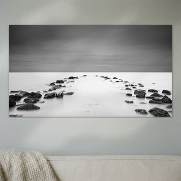 Felsen eines Wellenbrechers