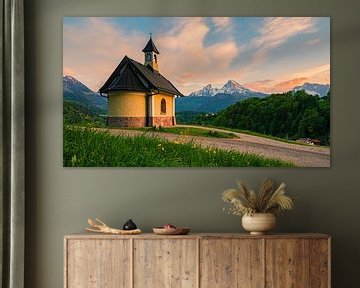 Chapelle Lockstein, Berchtesgaden, Bavière, Allemagne sur Henk Meijer Photography