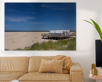 Beach of Texel van Nicole van As