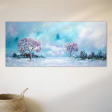 Blue Nature by Gena Theheartofart