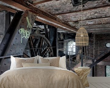 Oude industrie, urban exploring van Henk Elshout