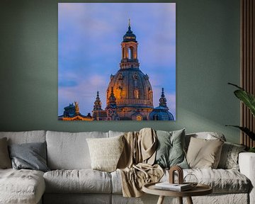 Frauenkirche, Dresden van Henk Meijer Photography