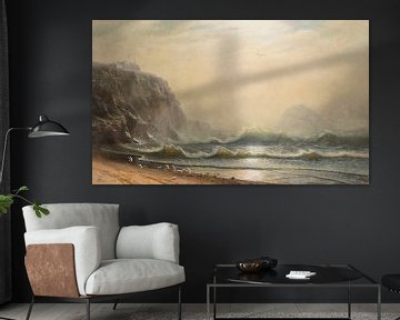 Albert Bierstadt~Cliff House   Bay of San Francisco