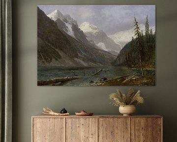 Albert Bierstadt~Canadian Rockies (Lake Louise)
