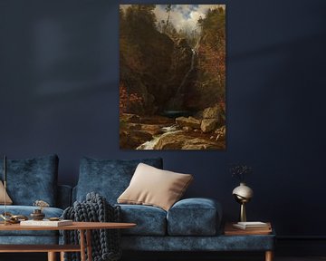 Albert Bierstadt~Glen Ellis Falls.