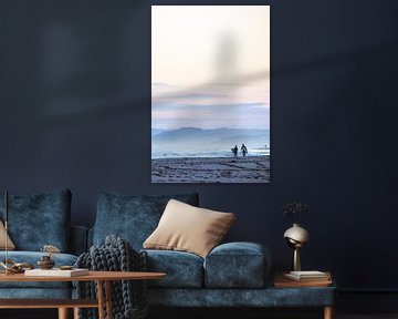 Surfers in Cape Woolamai by Mark Thurman