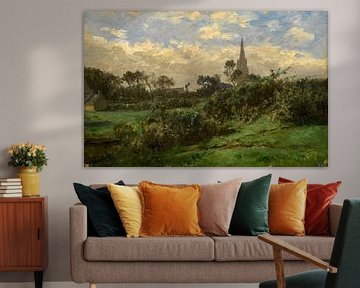 Carlos de Haes~Plateau, Paysage antique