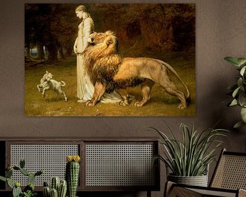 Brite Riviere~Una und Löwe von Spensern