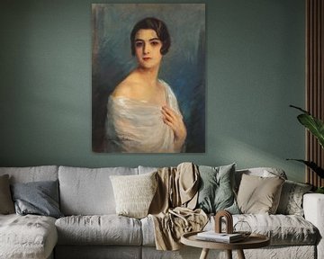 Cyprien Eugène Boulet~Porträt von Julita Alves von Lima im Alter von 20 Jahren