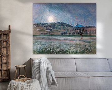 Iu Pascual Rodés~Moonlicht nacht in La Garrotxa
