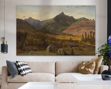 Jasper Francis Cropsey~Mt. Jefferson, Pinkham Notch, White Mountains