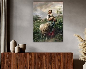 Johann Baptist Hofner~The Shepherdess