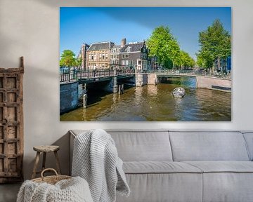 Prinsengracht and Leidsegracht by Ivo de Rooij