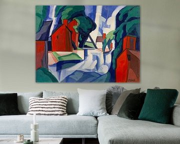 Oscar Florian Bluemner~Blue Day