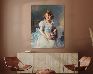 Philip de László~Queen Elizabeth II (B. 1926) when Princess Elizabeth of York --copy