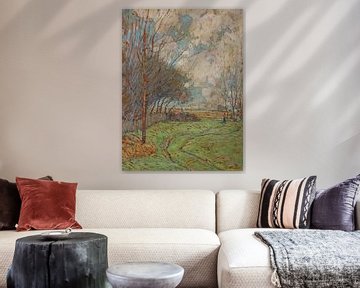 William Forsyth-Landschap Pad naar de velden