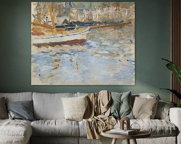 Winter 1881–1882-De haven van Nice