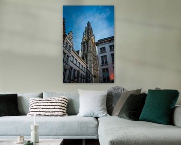 Het centrum van Antwerpen van Koen Boelrijk Photography