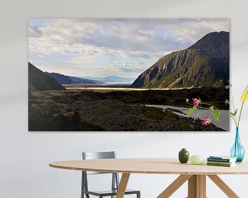 Mt. Cook Road - Desk Background by Be More Outdoor