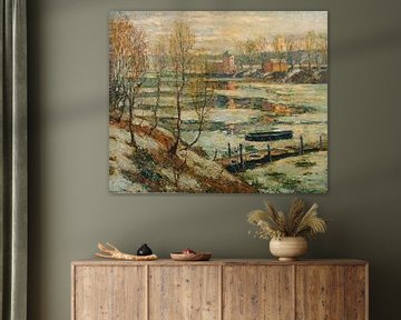 Ernest Lawson-IJs in de rivier