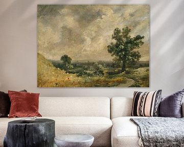 John Constable-Engels landschap