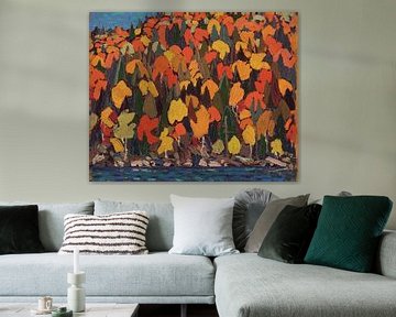 Tom Thomson-Autumn Foliage
