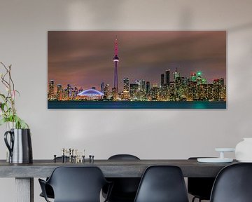 Toronto Skyline van Henk Meijer Photography