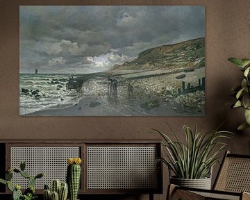 La Pointe de la Hève bij Low Tide, Claude Monet